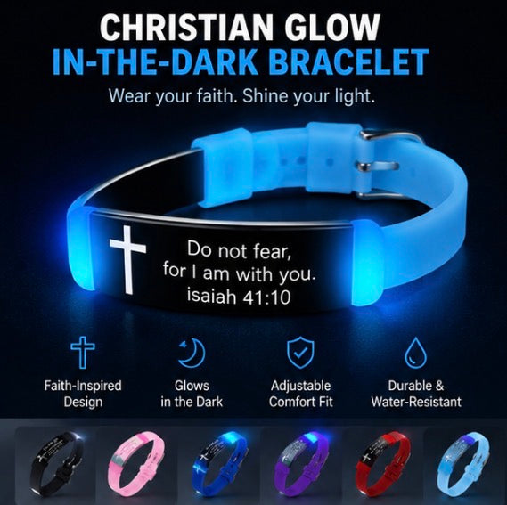 Christian Glow-in-the-Dark Bracelet
