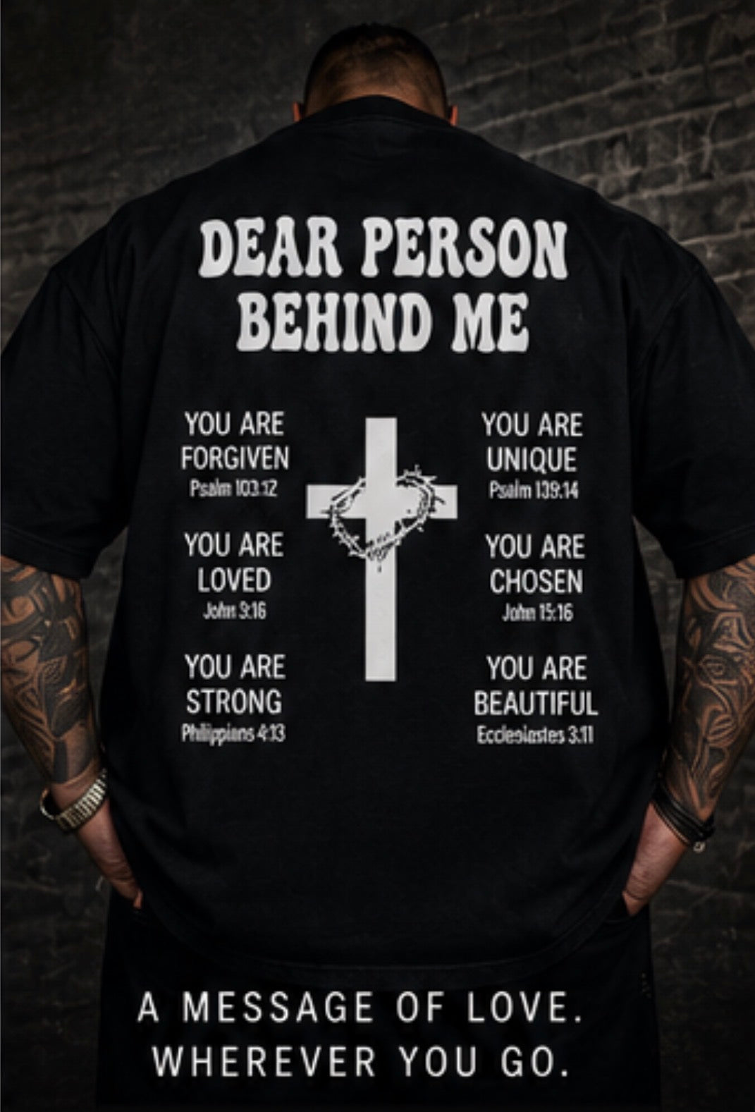 Dear Person Behind Me Christian T-Shirt
