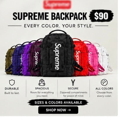 Supreme Backpack