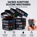 Sacred Scripture Silicone Wristbands