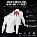 Men's Quick-Dry High-Neck T-Shirt
